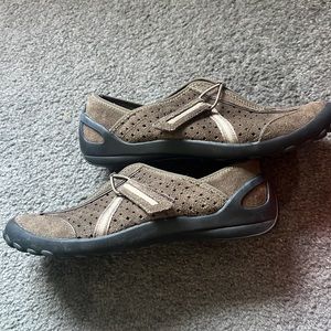 Clarks Womens Tequini Black Casual Flats Size 9 Wide (C,D, W)